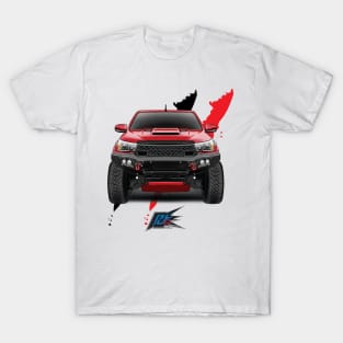 toyota hilux sw4 red T-Shirt